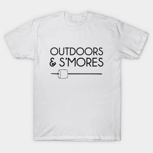 Outdoors & S'mores T-Shirt